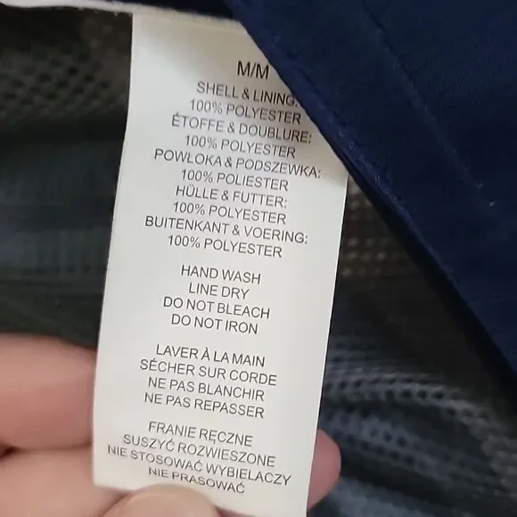 Nautica Pet Dog Blue Raincoat Harness Poncho Hoodies Vest  Waterproof co… - Picture 10 of 10